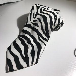 Wild Ties Zebra Neck Tie